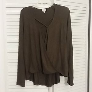 Neely draped front with criss cross